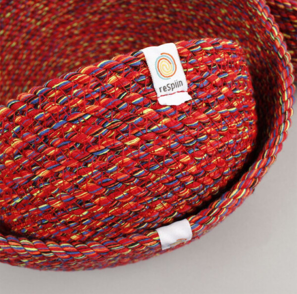 Recycled Cotton Bowl Set – Multicoloured - Image 2