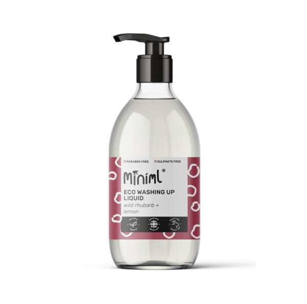 Washing Up Liquid - Rhubarb + Lemon - 500ml