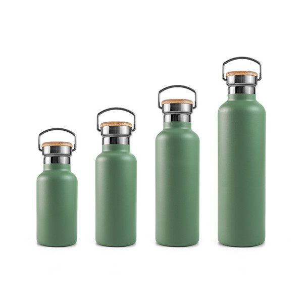 Stainless Steel Insulated Bottle 350ml - 1000ml - Sage Green