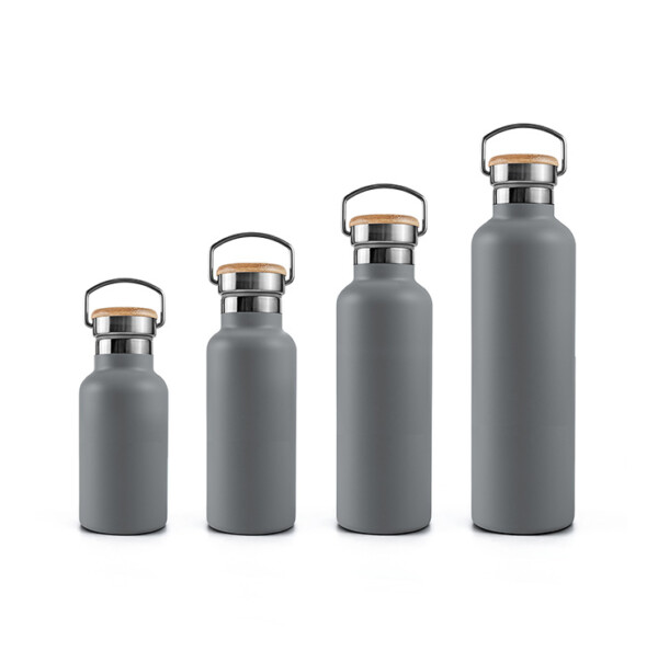 Stainless Steel Insulated Bottle 350ml - 1000ml - Stormy Grey