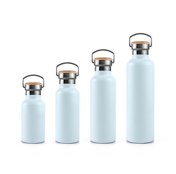 Stainless Steel Insulated Bottle 350ml - 1000ml - Ice Blue