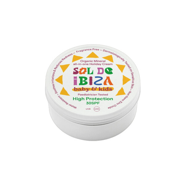 Baby & Kids Organic Mineral Holiday Cream SPF30 - Mini 30g