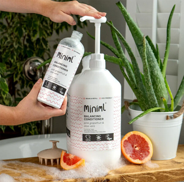 Balancing Conditioner - Pink Grapefruit + Aloe Vera - Bulk Refill 5L - Image 2