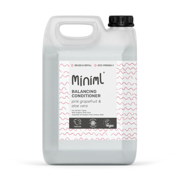 Balancing Conditioner - Pink Grapefruit + Aloe Vera - Bulk Refill 5L
