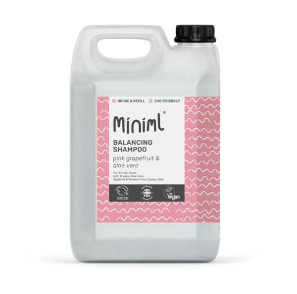 Balancing Shampoo - Pink Grapefruit & Aloe Vera - Bulk Refill 5L