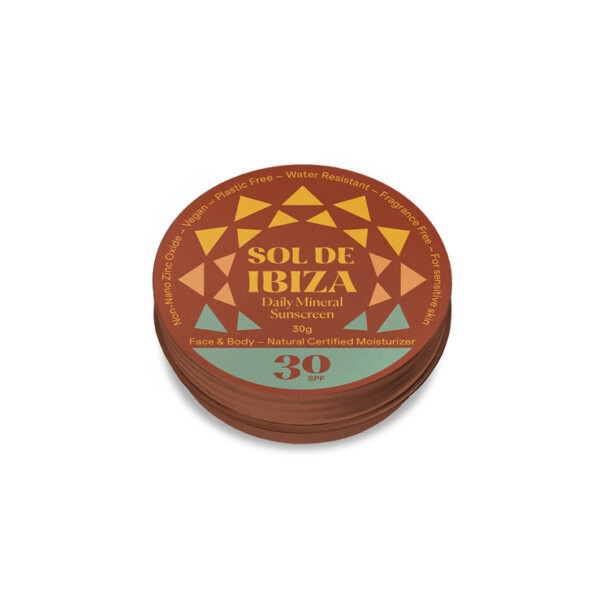Face & Body Natural Mineral Suncream SPF30 - Mini 30g