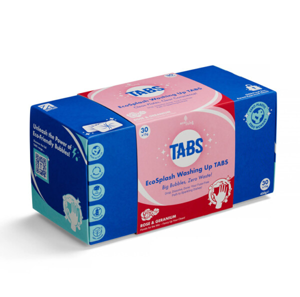 TABS Washing Up Tablets EcoSplash - Pack of 30 - Image 5