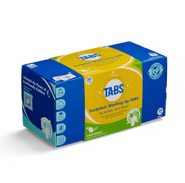 TABS Washing Up Tablets EcoSplash - Pack of 30 - Image 6