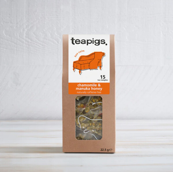 Plastic Free Chamomile and Manuka Honey Tea Bags