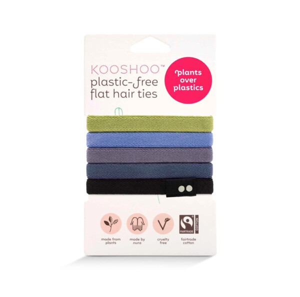 Sea to Sky Organic Plastic-free Hair Ties - 5 Pack