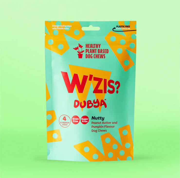 Nutty Dubya Chew Pouch - 4 Chews