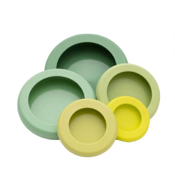 Sage Green Food Huggers - Set of 5 - Image 3
