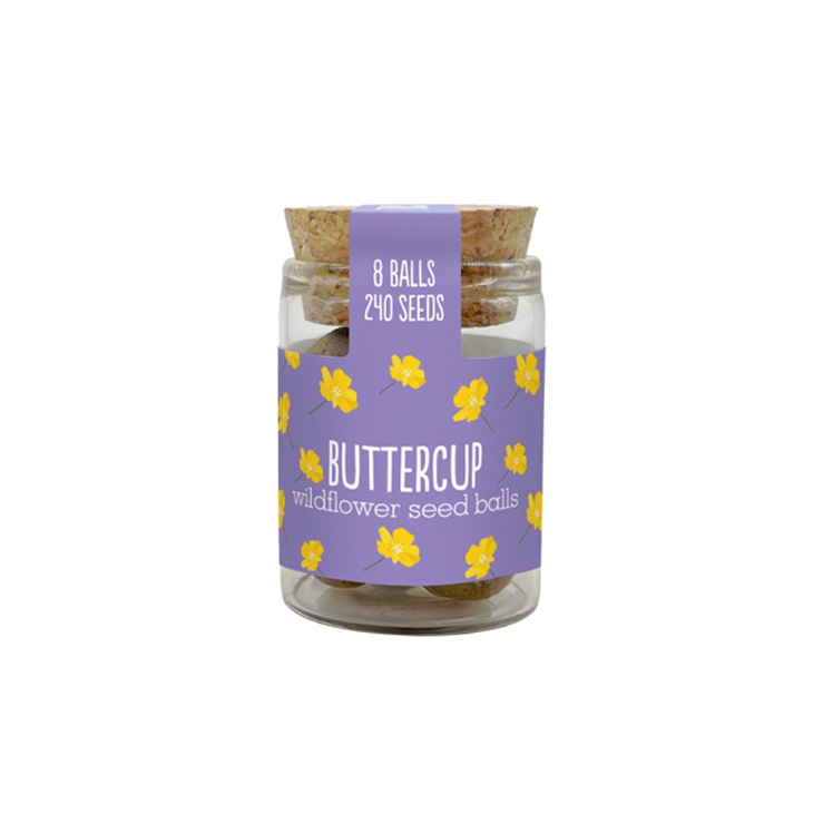 Mini Wildflower Jar - Buttercup