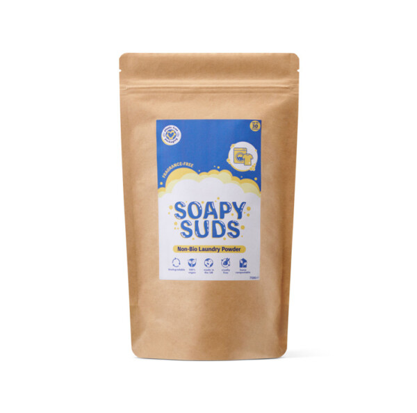Soapy Suds Non-Bio Laundry Powder - Fragrance Free