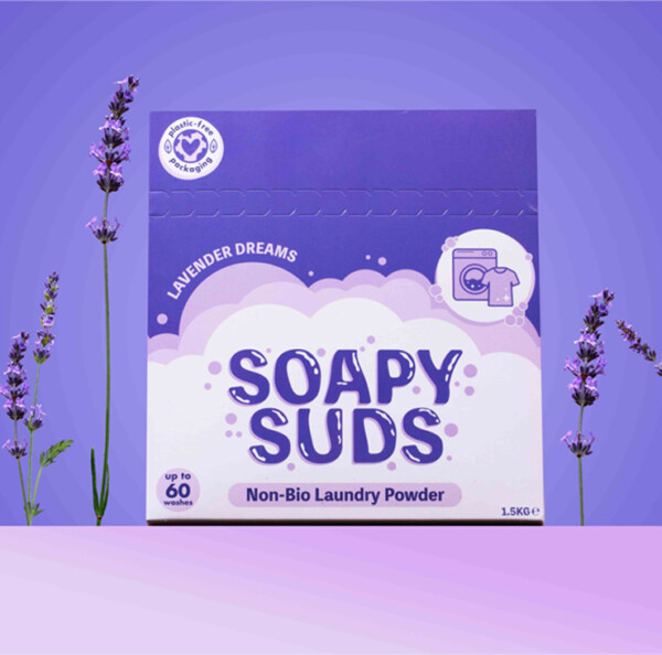 Soapy Suds Non-Bio Laundry Powder - Lavender Dreams - Image 2