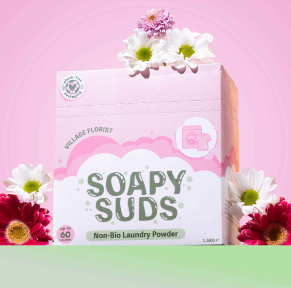 Soapy Suds Non-Bio Laundry Powder - Village Florist - Image 2