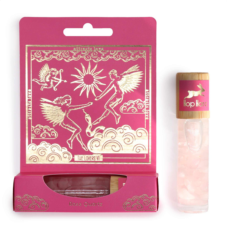 Hop Hare Essential Oil Gemstone Roll On - The Lovers