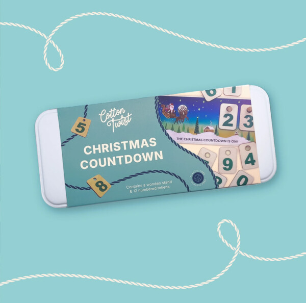Christmas Countdown Calendar Chart