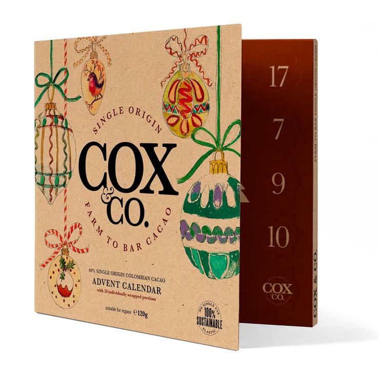 Cox & Co Advent Calendar - Plastic Free -120g
