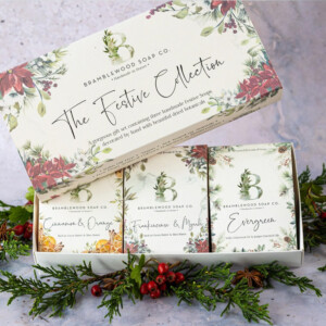 Festive Soap Gift Box - 300g