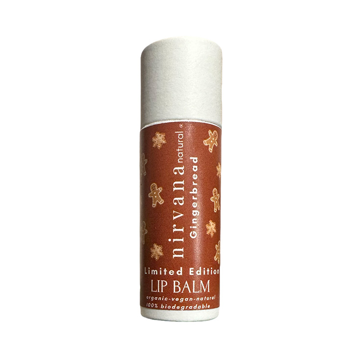 Organic Gingerbread Vegan Lip Balm - 10g