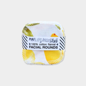 Cotton Facial Rounds Vintage Lemons - Pack of 20