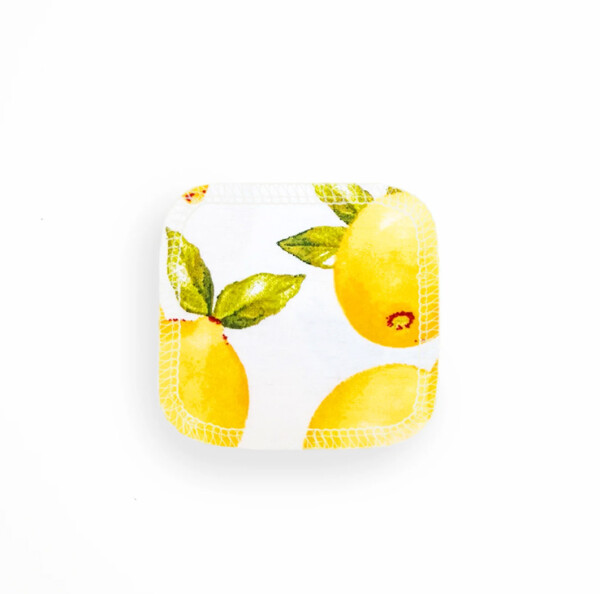 Cotton Facial Rounds Vintage Lemons - Pack of 20 - Image 2