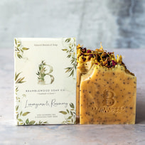 Lemongrass & Rosemary Soap - 100g