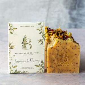 Lemongrass & Rosemary Soap - 100g
