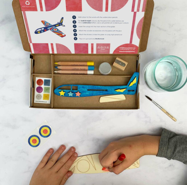 Plane Craft Kit Activity Box - Image 2