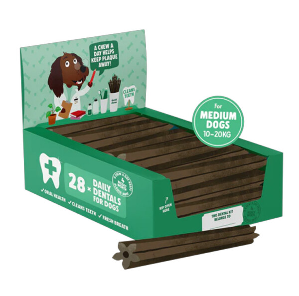 Daily Dentals Vegan Chews - 28 Pack