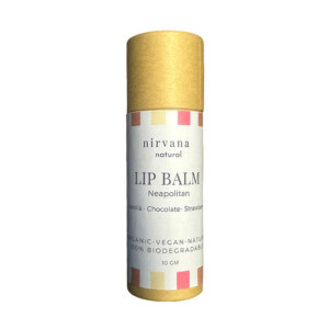 Organic Neapolitan Vegan Lip Balm - 10g