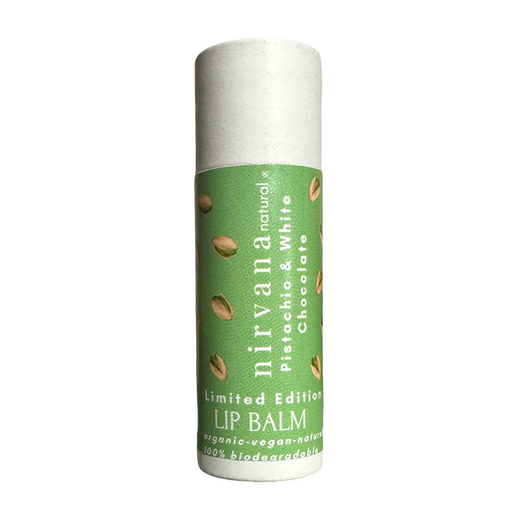 Organic Pistachio & White Chocolate Vegan Lip Balm - 10g