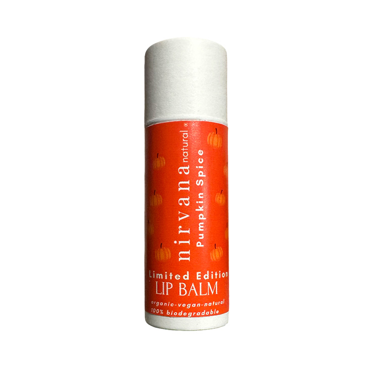 Organic Pumpkin Spice Vegan Lip Balm - 10g