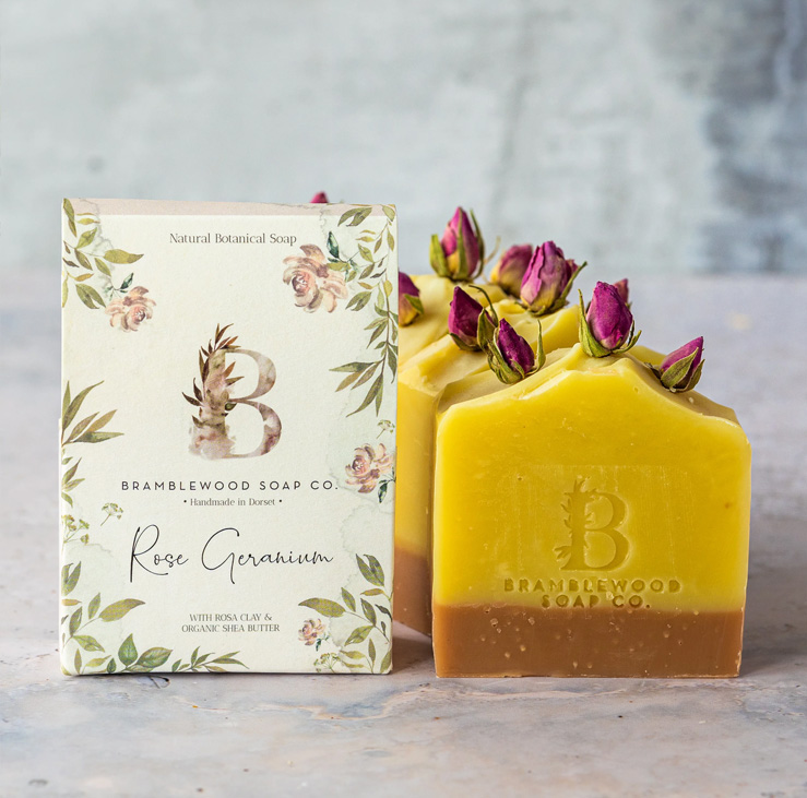 Rose Geranium Soap - 100g