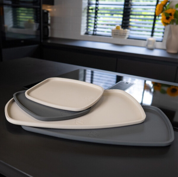 Silicone Pet Feeding Placemat - Beige - Image 5