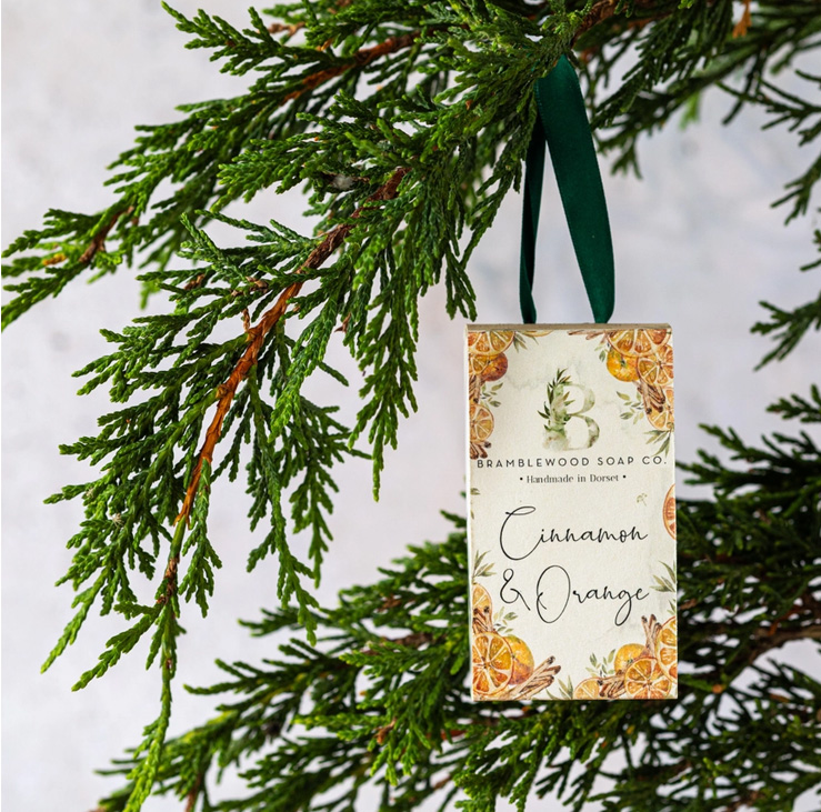 Mini Cinnamon & Orange Soap - 50g - Image 2