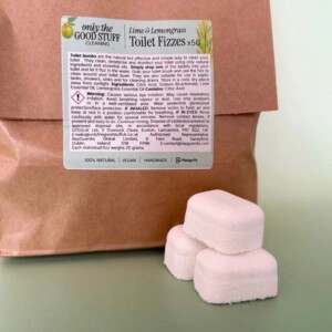 Toilet Fizzes- Lime & Lemongrass - Pack of 50