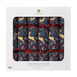 Twilight Blue Christmas Crackers - 6 Pack