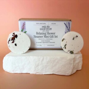 Two Piece Mini Shower Steamer Gift Set- Relaxing