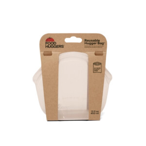 Food Huggers Hugger Bag - Clear 400ml - 13oz