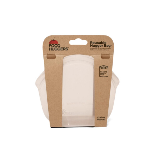 Food Huggers Hugger Bag - Clear 400ml - 13oz