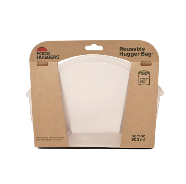 Food Huggers Hugger Bag - Clear 900ml - 30oz