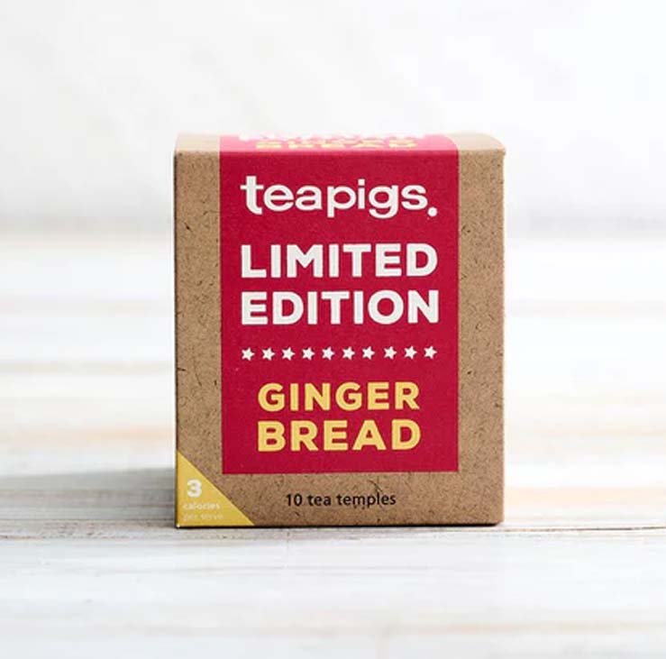 Plastic Free Gingerbread Tea Bags