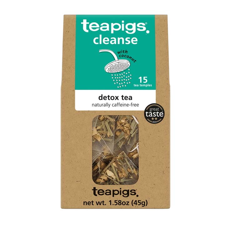 Cleanse With Coconut Detox Plastic Free Tea Bags