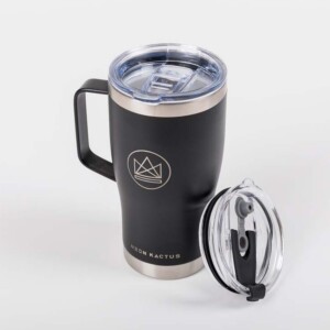 20oz Stainless Steel Tumbler with Handle - Rock Star