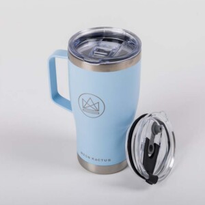 20oz Stainless Steel Tumbler with Handle - Sea Breeze
