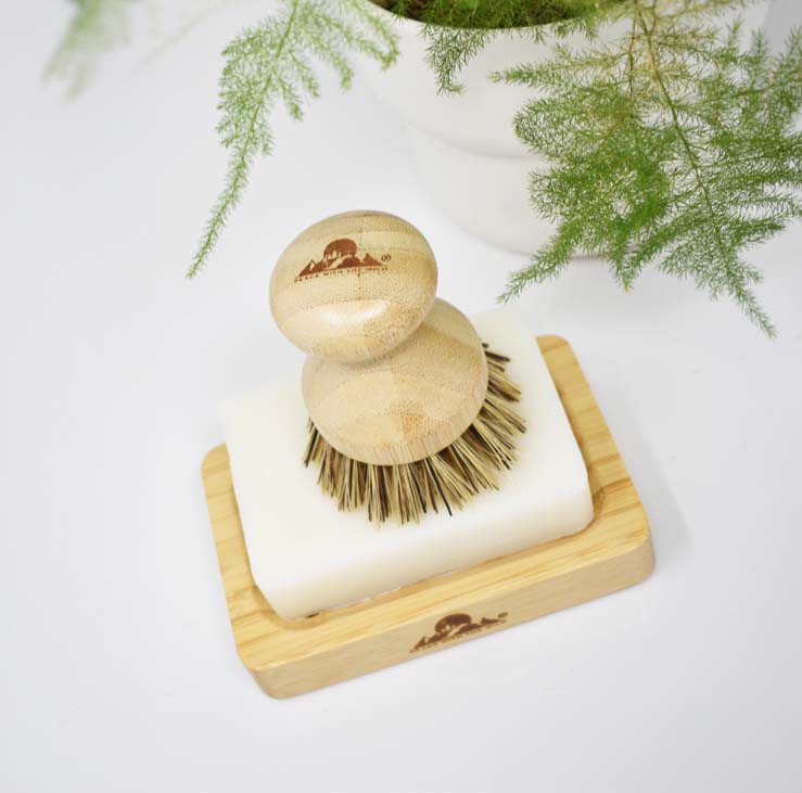 Bamboo Pot Brush - Image 3