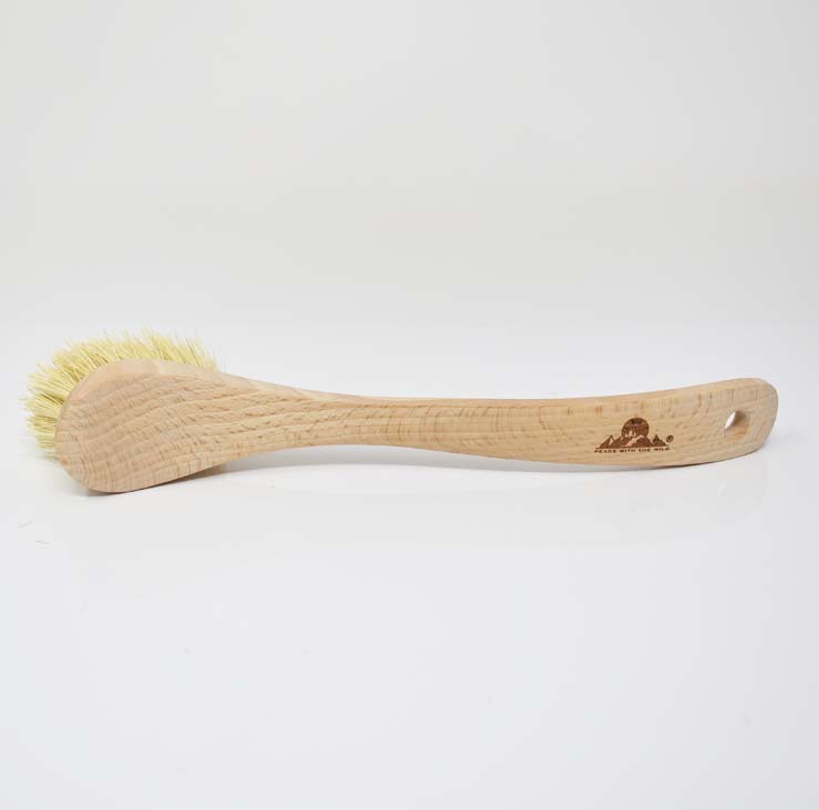 Curved Wooden Dish Brush - Image 3