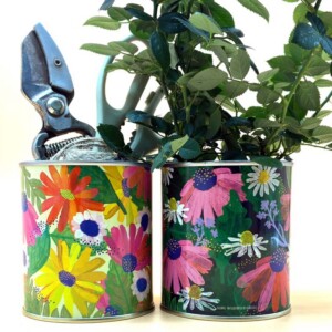 Decorative Plant Pot Tin
